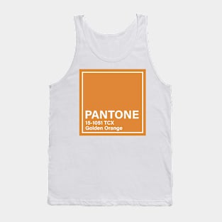 pantone 15-1051 TCX Golden Orange Tank Top